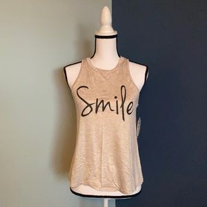 NWT! Smile French Pastry tank top